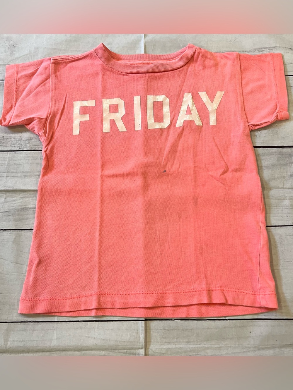 Crewcuts Girls "FRIDAY" Graphic Tee